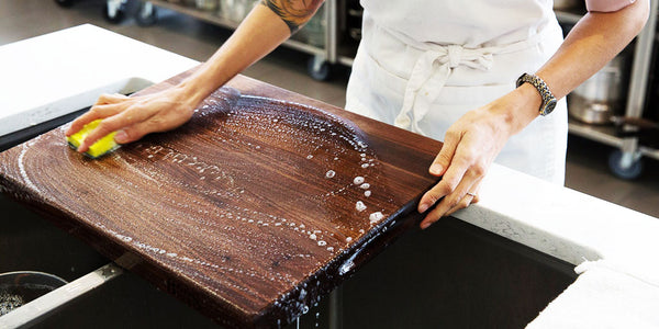 How to: Clean and Disinfect a Butcher Block